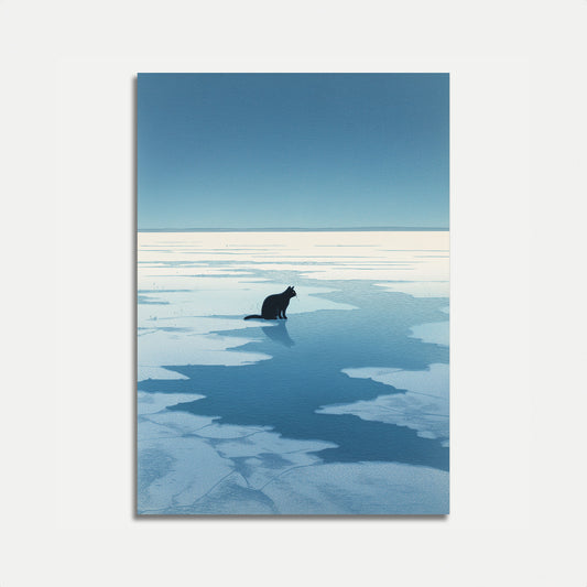 Arctic Fox on Frozen Lake Poster

Arktisk räv på fryst sjö affisch