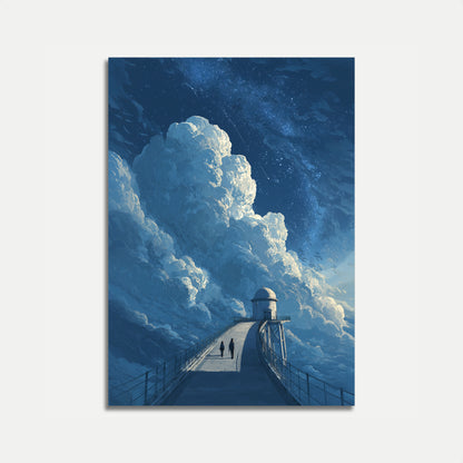 Celestial Observatory Journey Poster