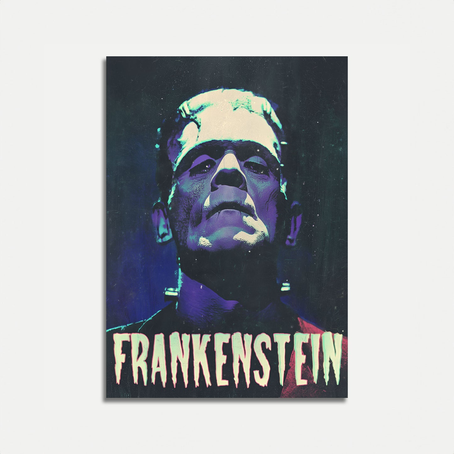 Klassisk Frankenstein-monster plakat