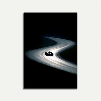 Plakát Noční Závodní Dráhy