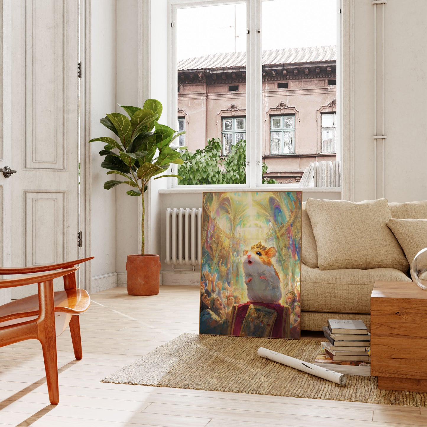 Kroonposter Koninklijke Hamster