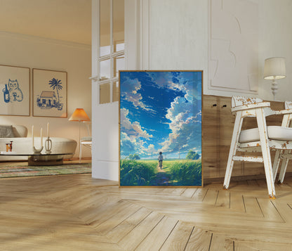 Summer Bicycle Ride Poster