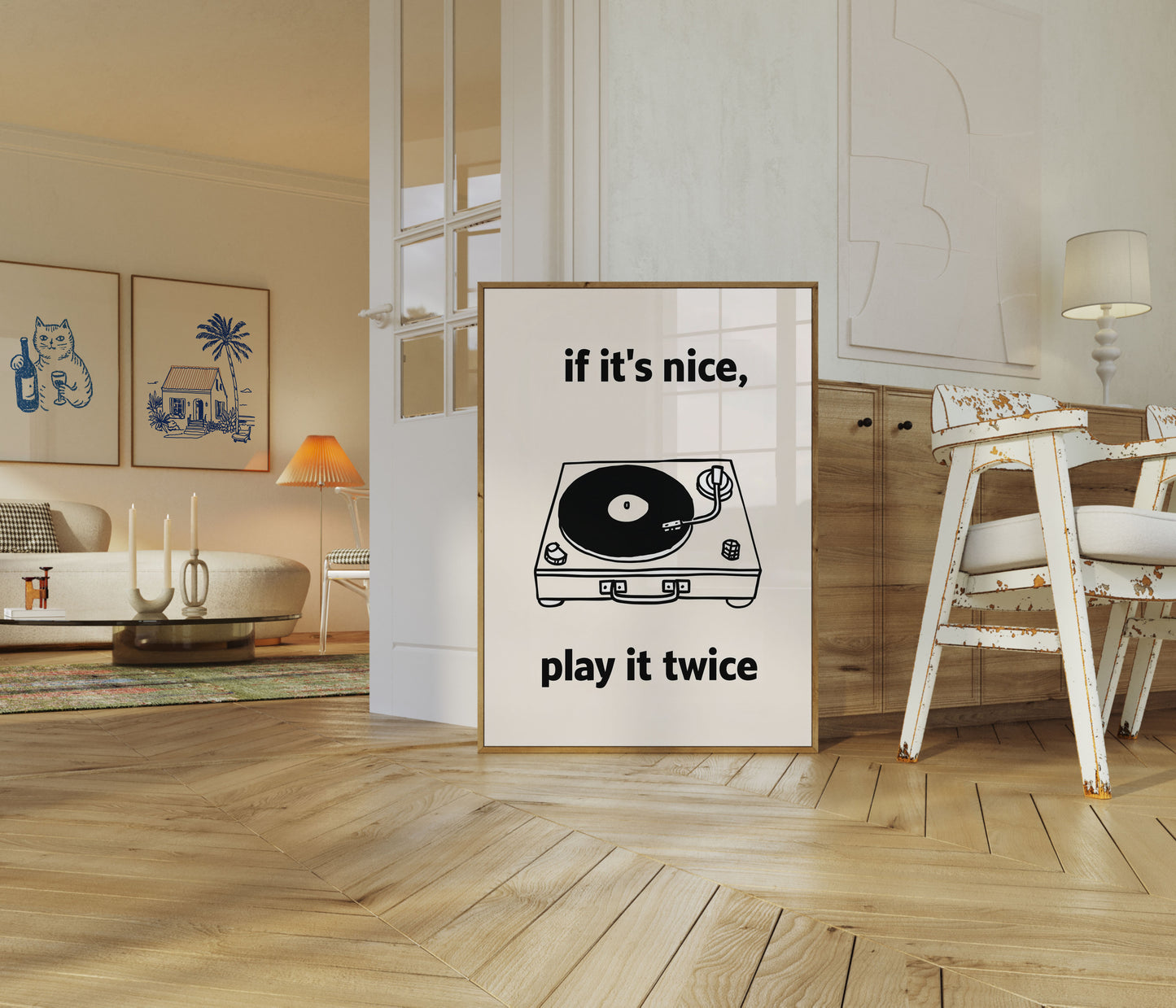 Vinyl Record Music Lover Poster