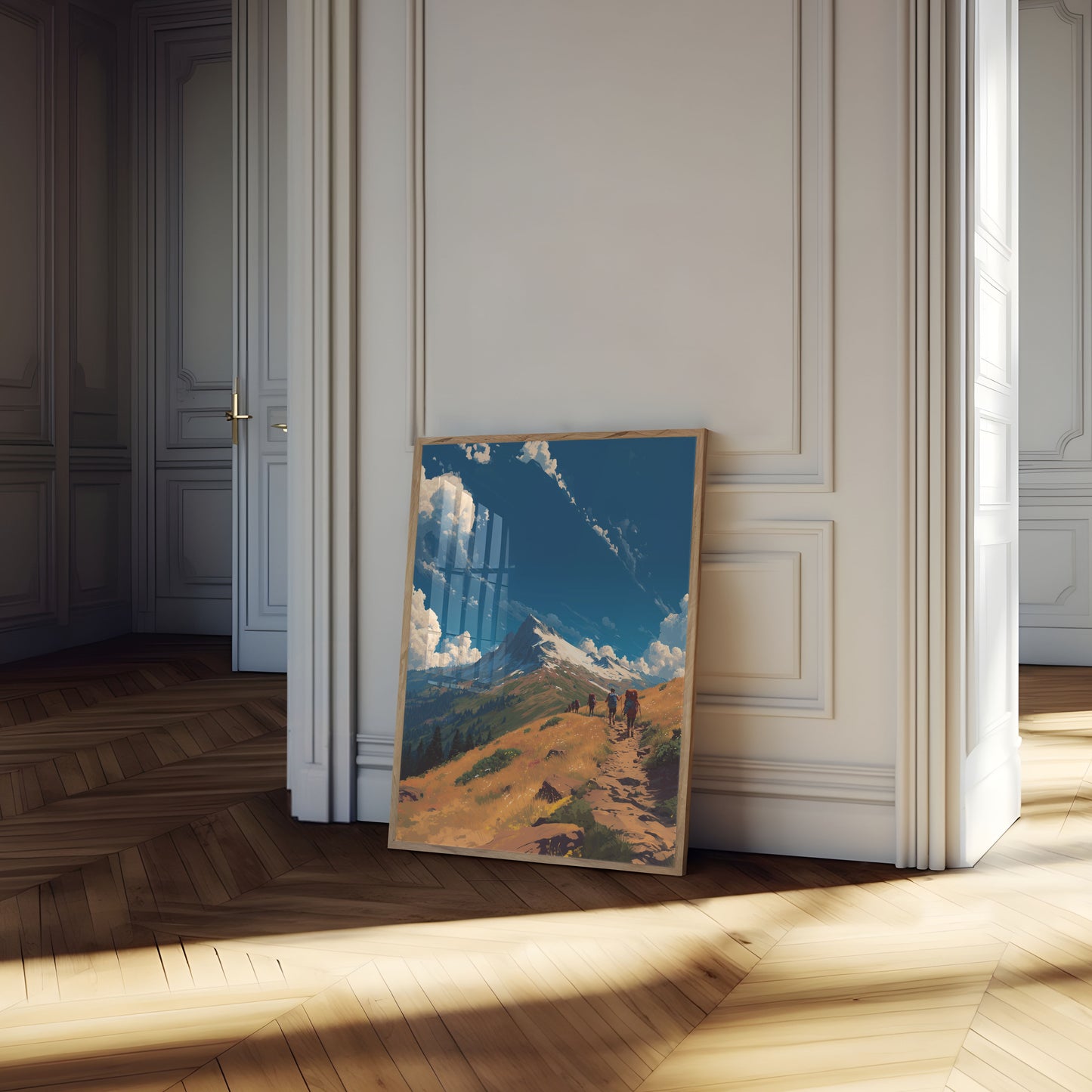 Mountain Trail Adventure Poster