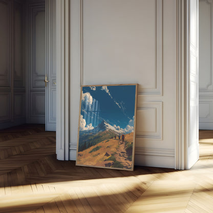 Mountain Trail Adventure Poster