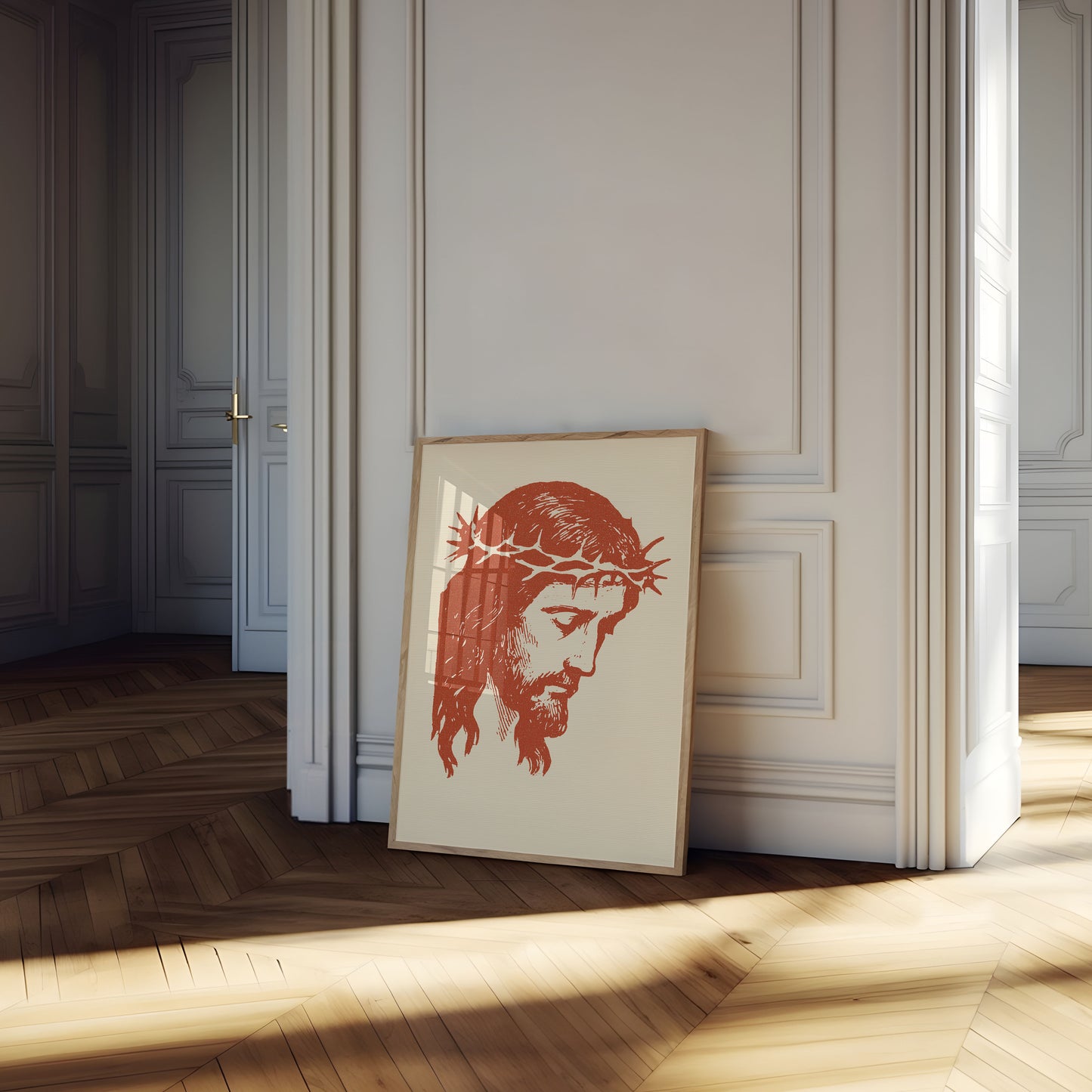 Crucifixion Crown of Thorns Poster