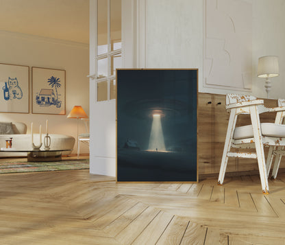 Mysterieuze Buitenaardse Ontmoeting Poster