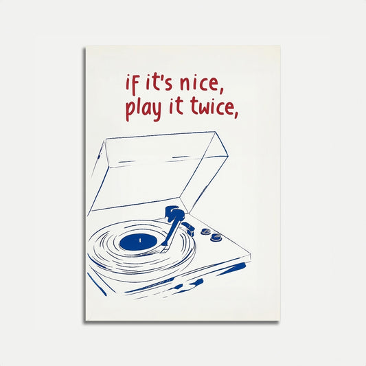 Vinyl Record Music Lover Poster