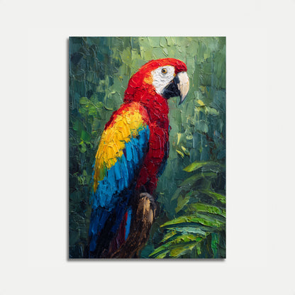 Poster del Macaw Scarlatto Vivace