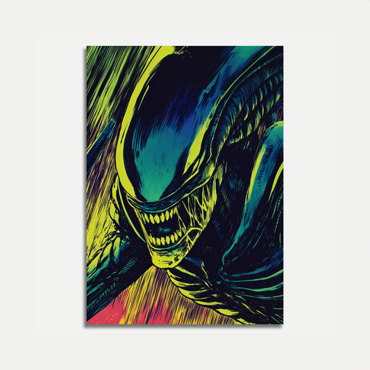Alien Xenomorph Nightmare Poster