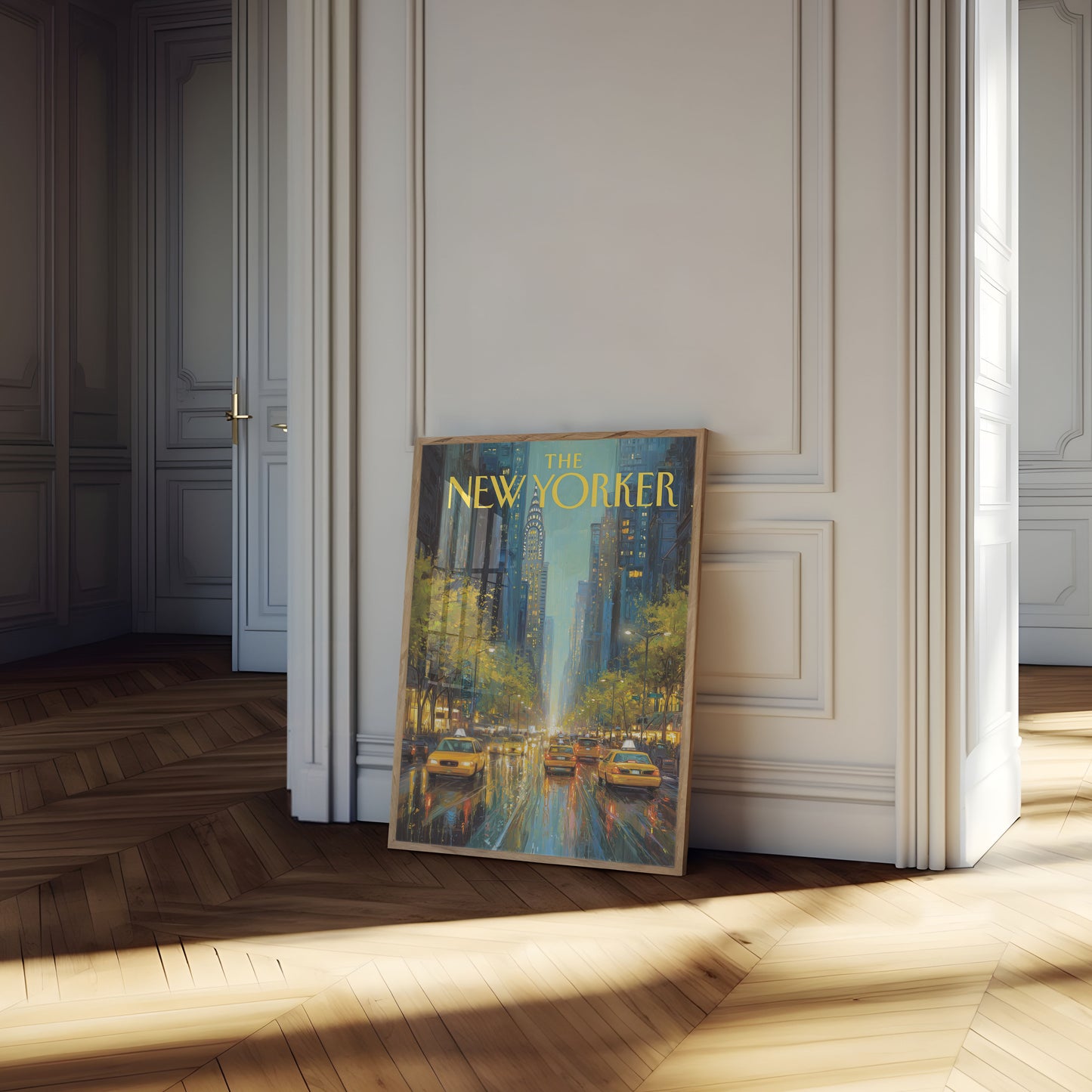 New York City Twilight Poster