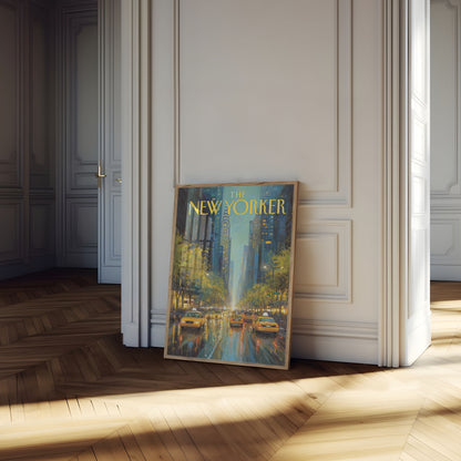 New York City Twilight Poster