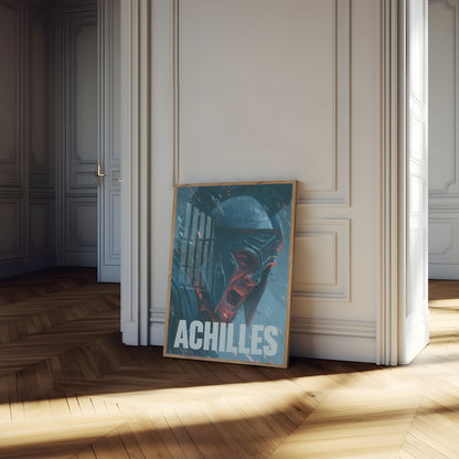 Warrior Achilles Ancient Legend Poster