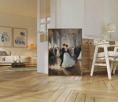 Elegant Ballroom Dans Poster