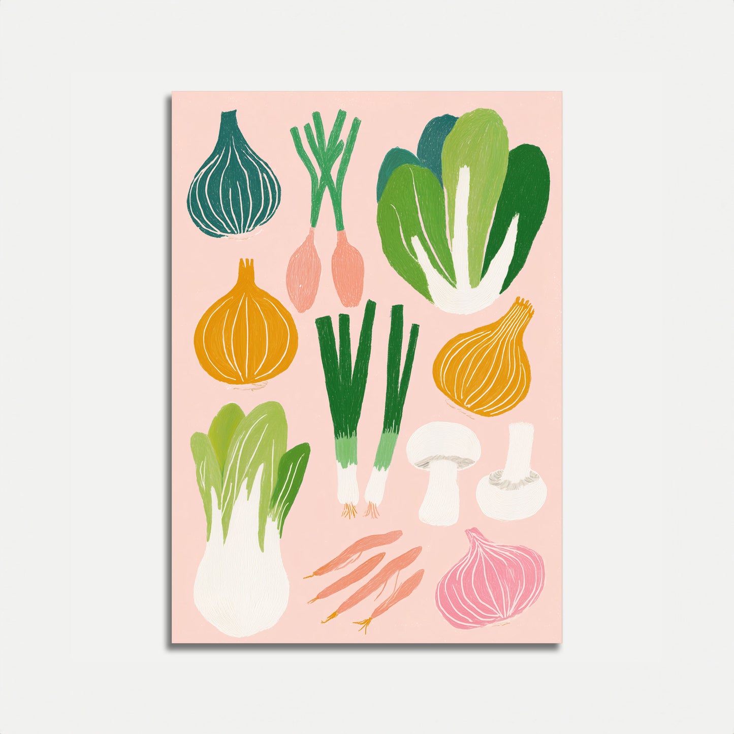 Garden Fresh Vegetables Poster