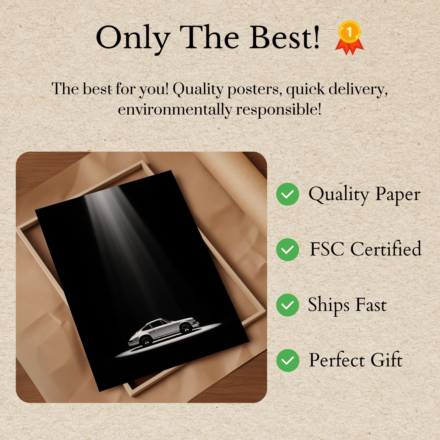 Spotlight on Vintage Porsche Poster