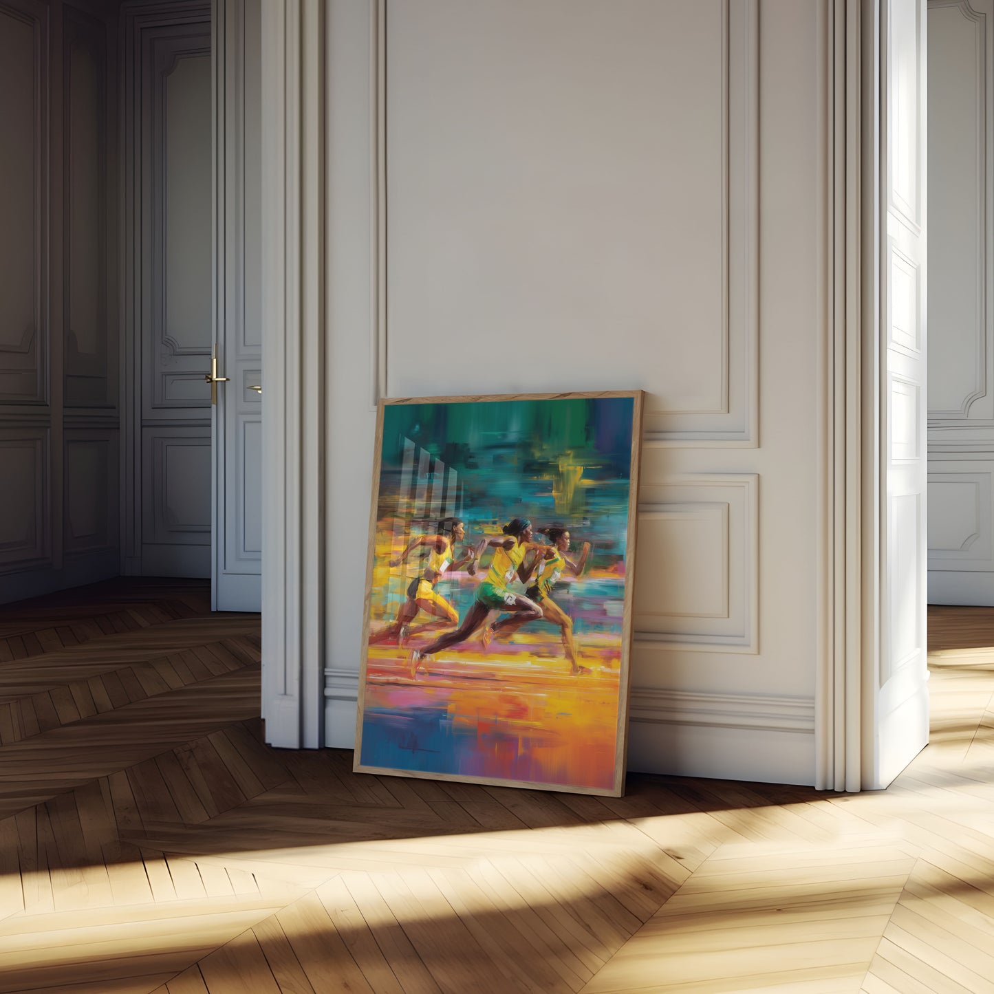 Vibrant Sprint Champions Poster