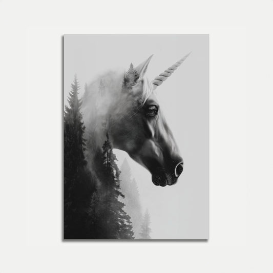 Poster della Foresta dell'Unicorno Mistico
