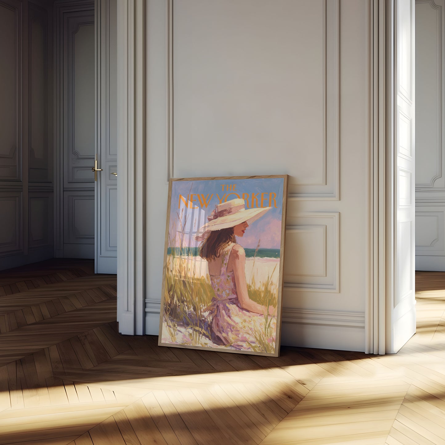 Coastal Summer Elegance Poster