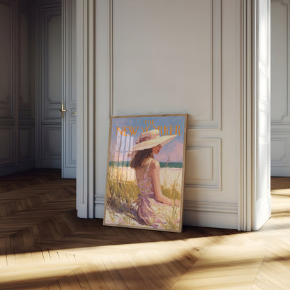 Coastal Summer Elegance Poster