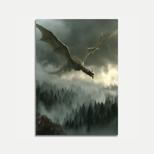 Póster de Misty Dragon Flight