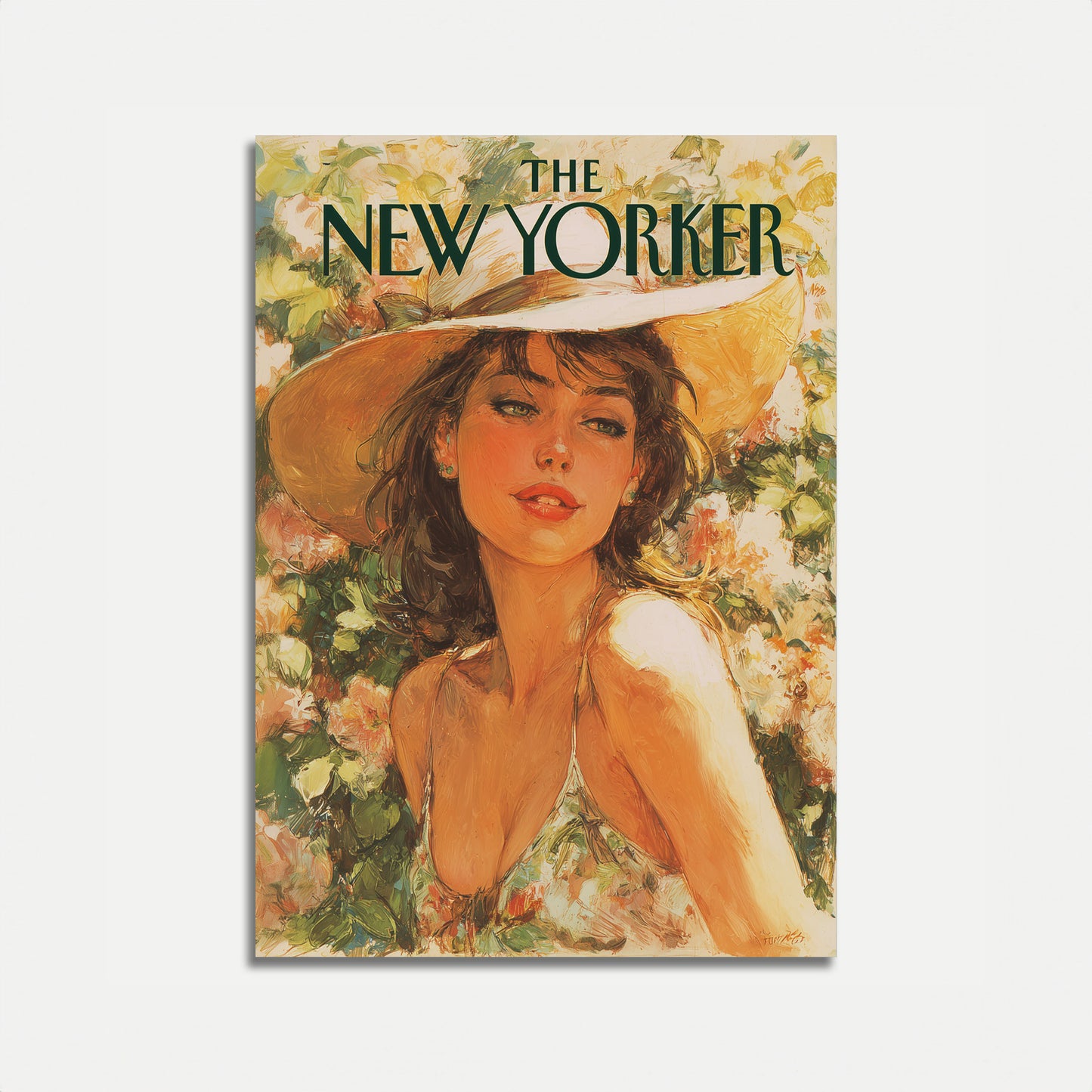 Summer Elegance New Yorker Poster