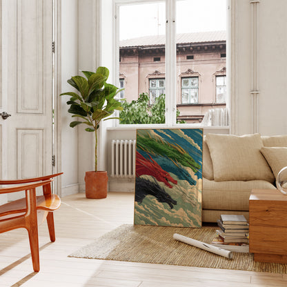 Póster de fantasía de Dragon Flight