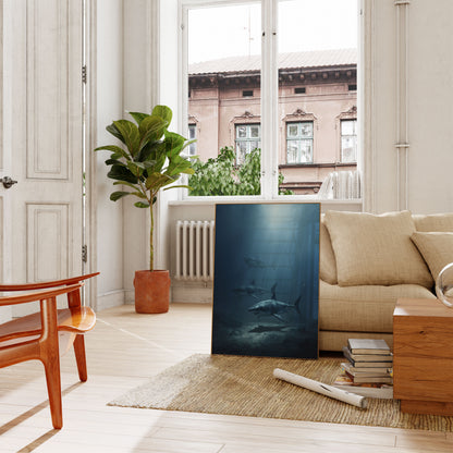 Depths of the Shark Poster