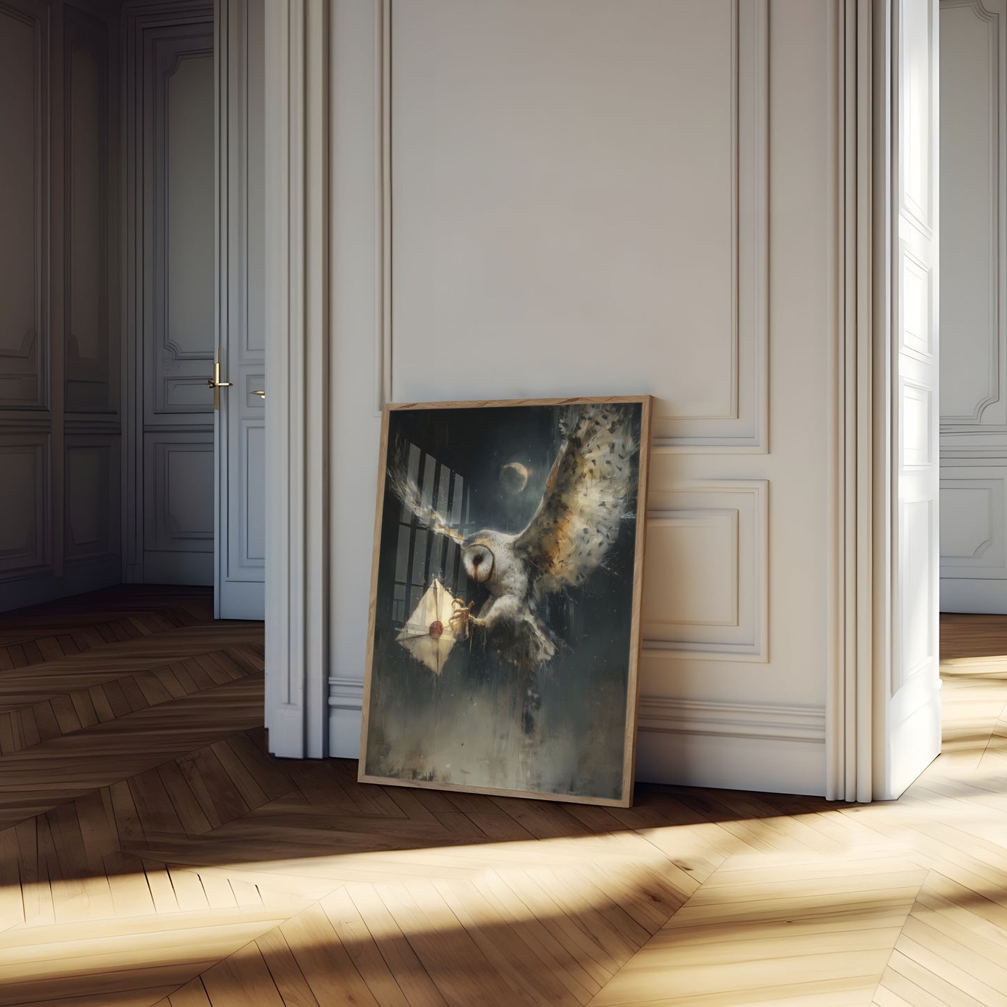 Gufo Messaggero Mistico Poster
