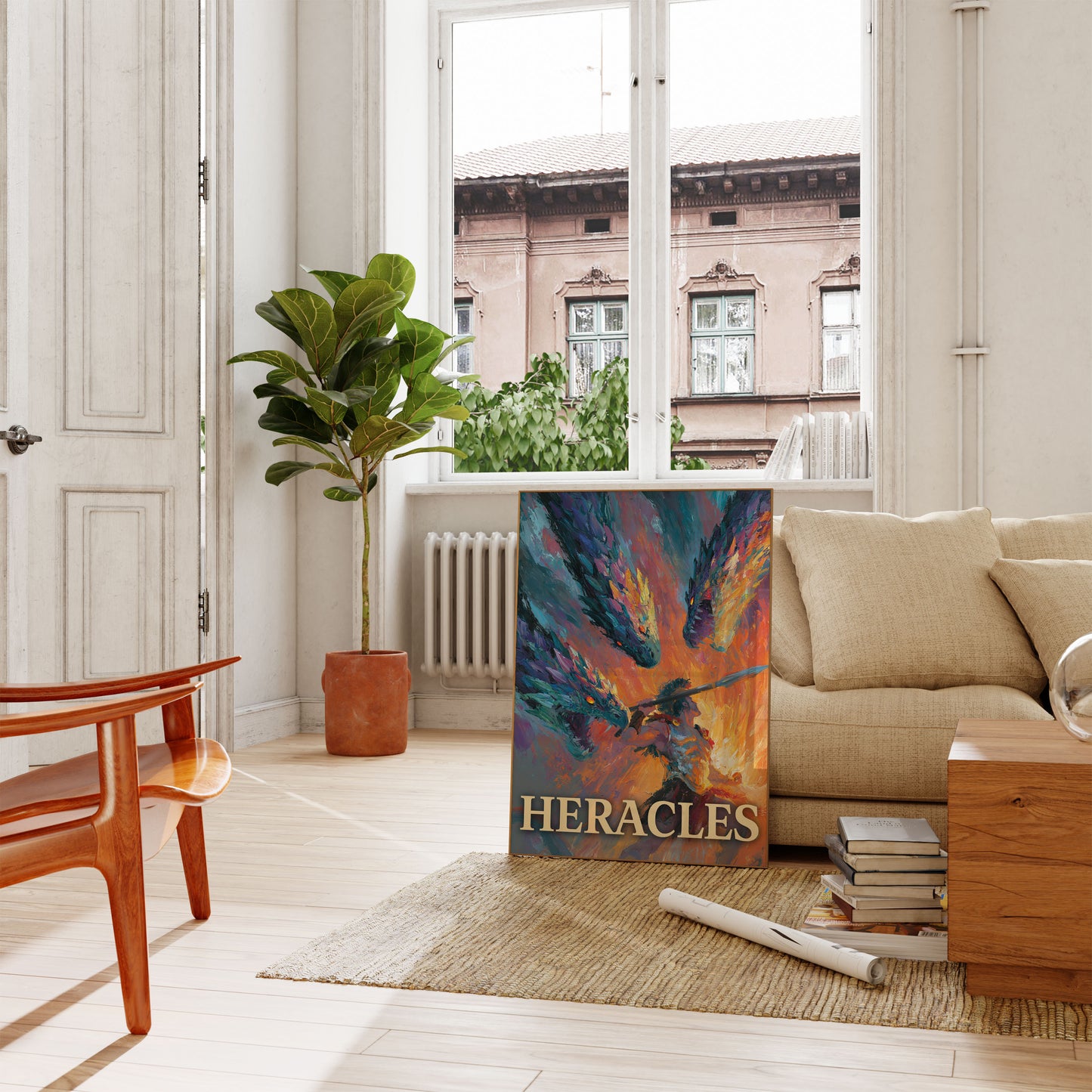 Heracles Divine Warrior Poster