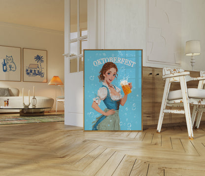 Festive Oktoberfest Beer Celebration Poster