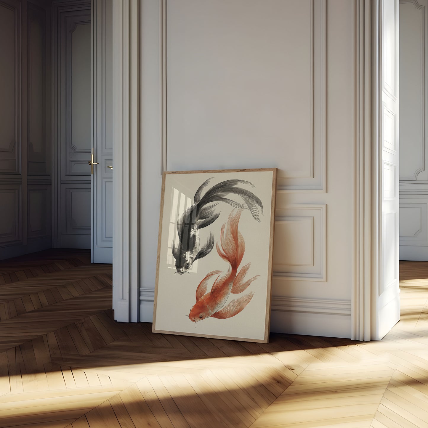 Koi Fish Dance Poster