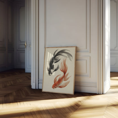 Koi Fish Dance Poster