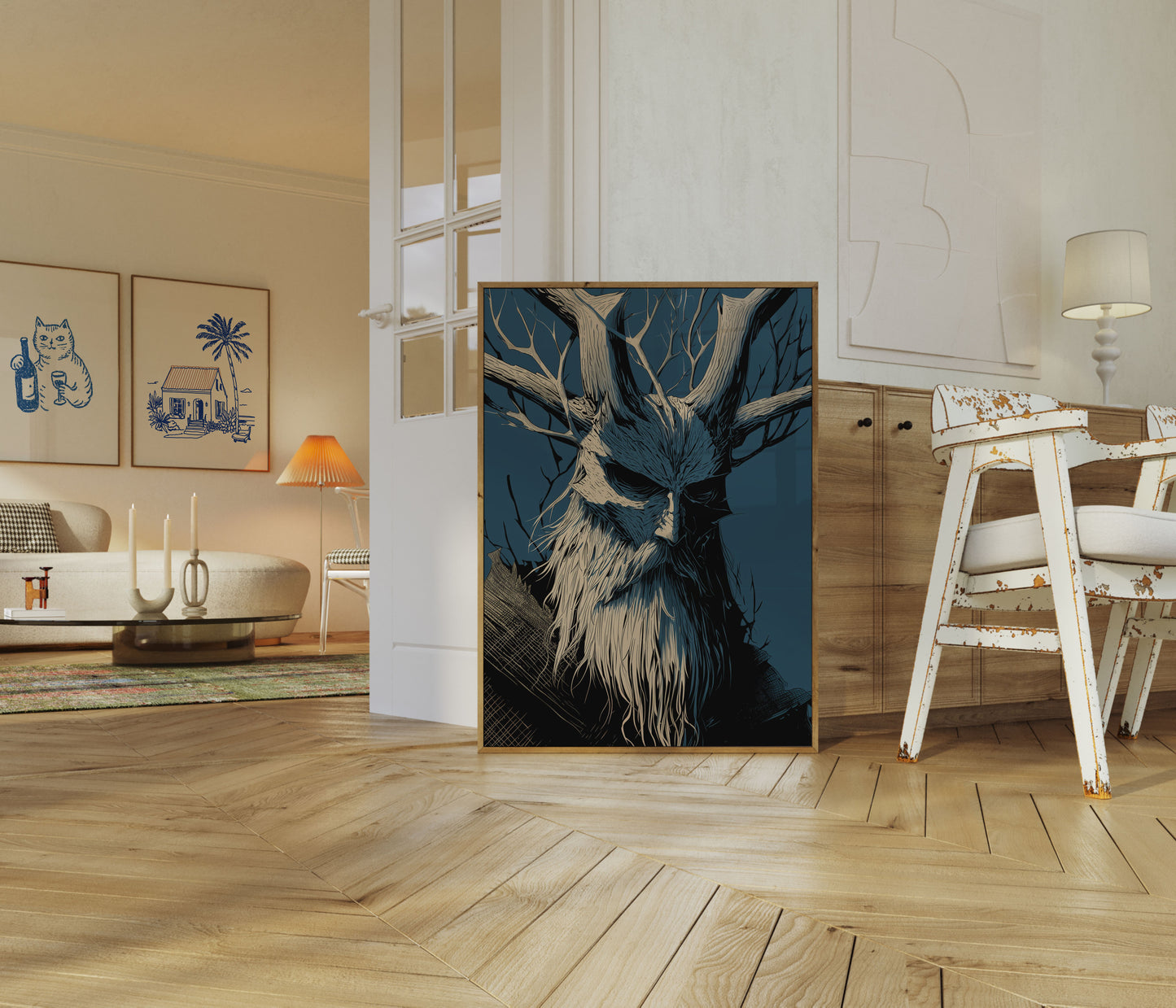 Ancient Tree Spirit Viking Poster