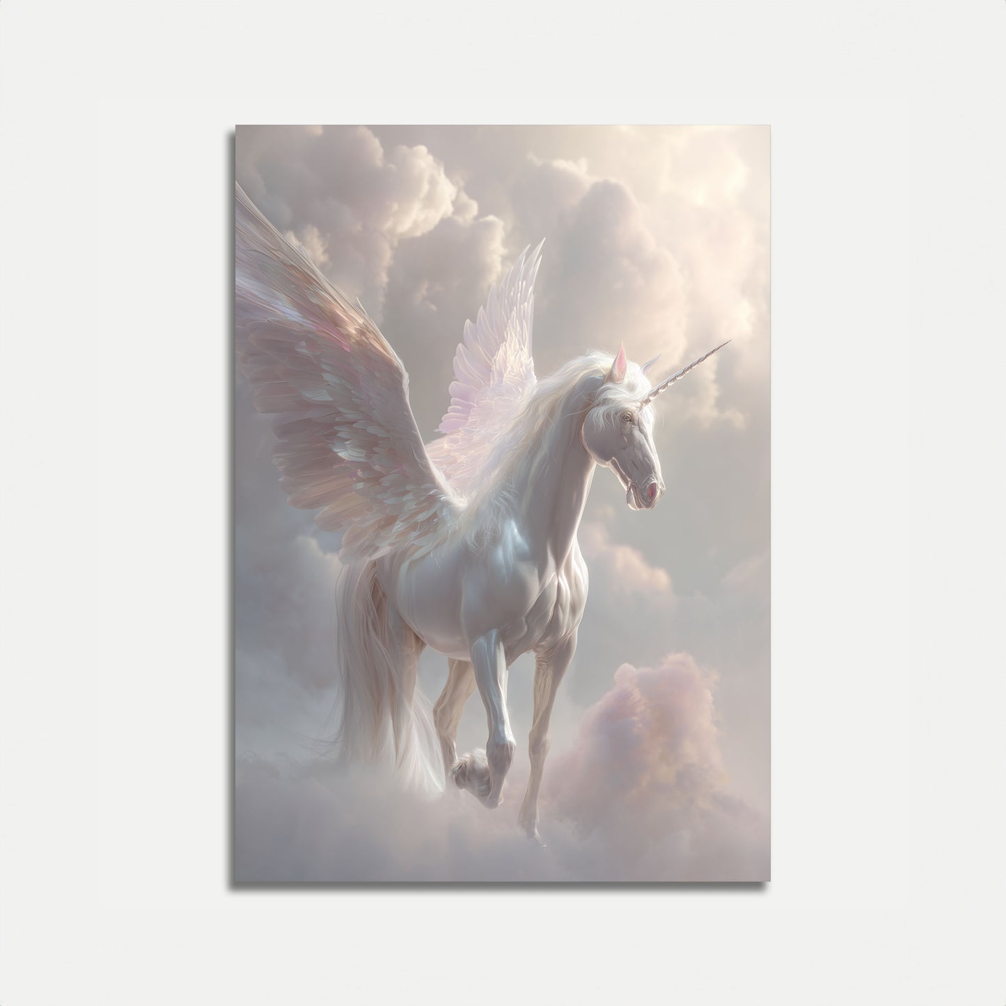 Celestial Pegasus Flight Poster