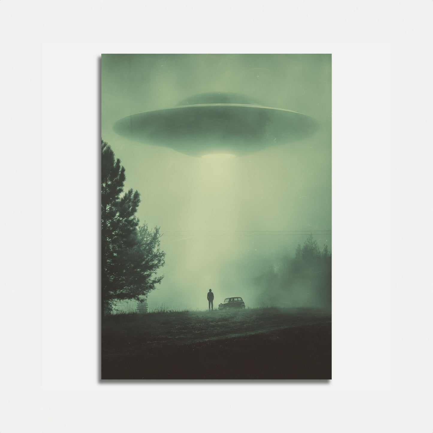 Mysteriöse UFO-Begegnung Poster