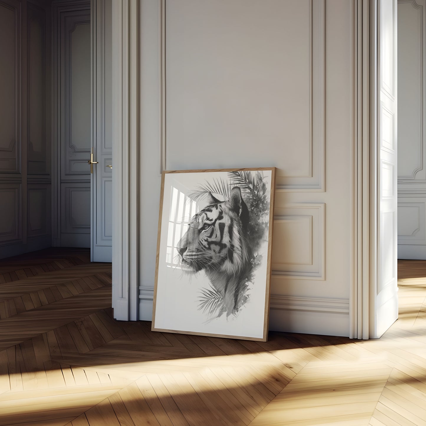 Majestic Tropical Tiger Poster