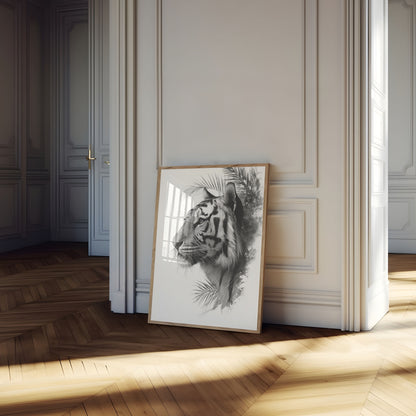 Majestic Tropical Tiger Poster