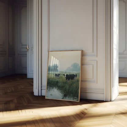 Poster di Mucche da Latte di Misty Meadow