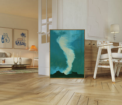 Nordlys Himmel Plakat