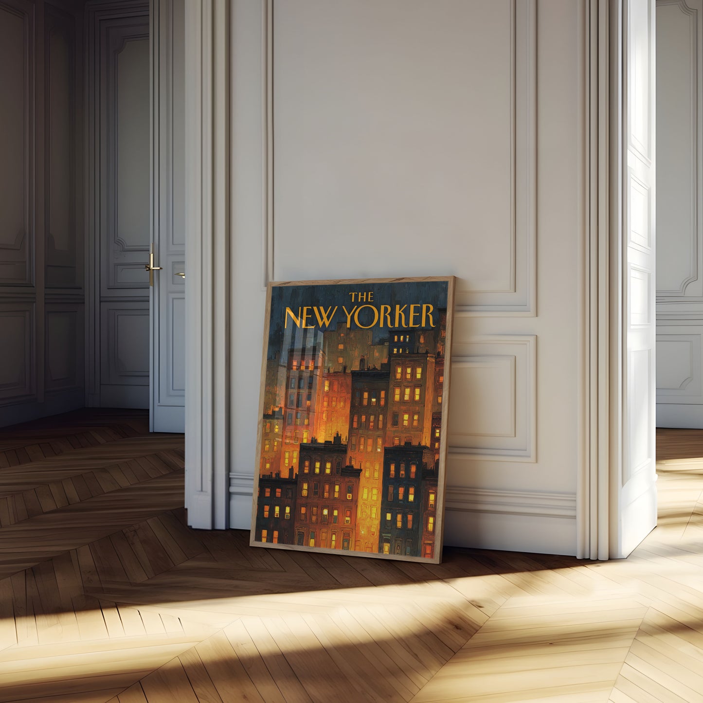 New York City Night Lights Poster