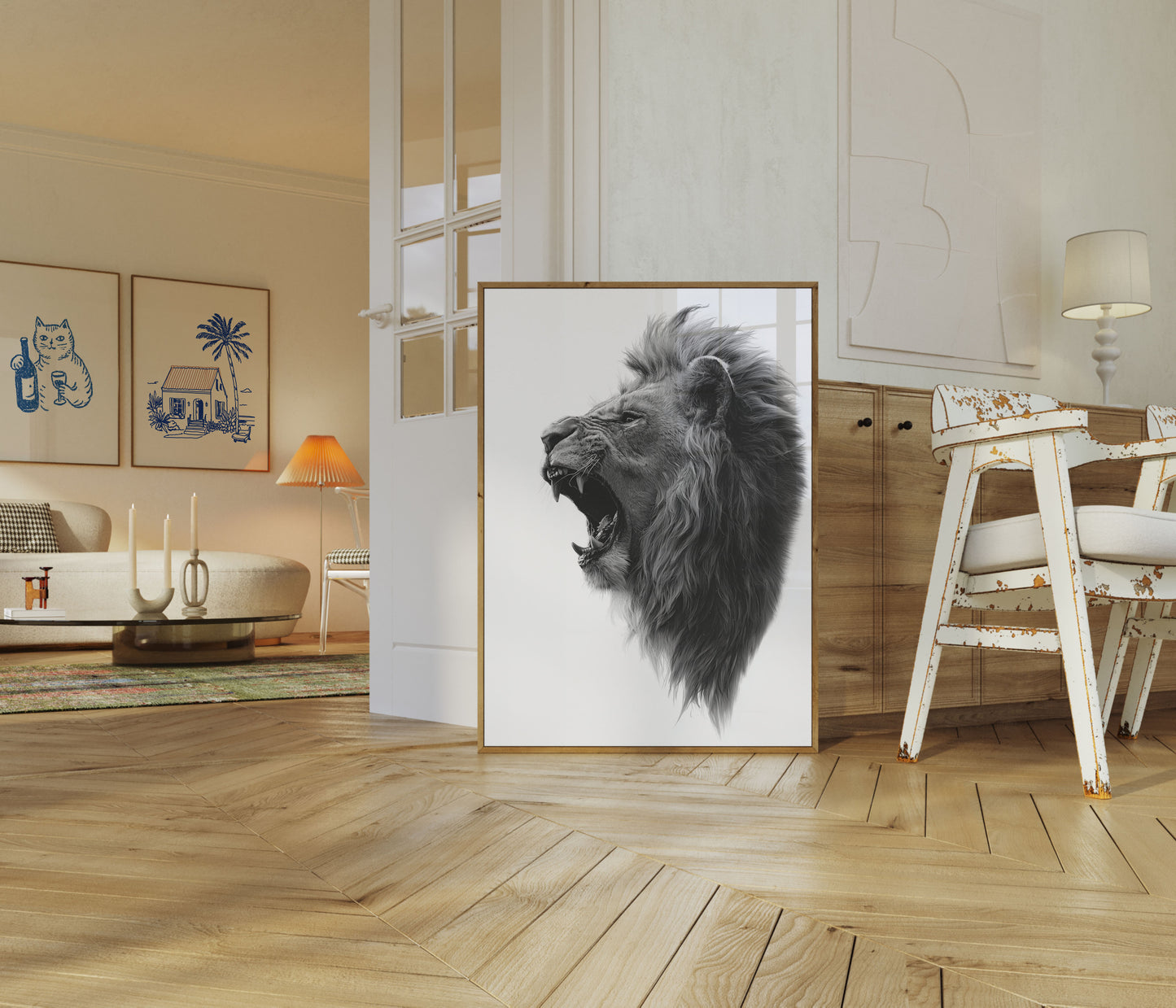 Roaring Lion Profile Poster