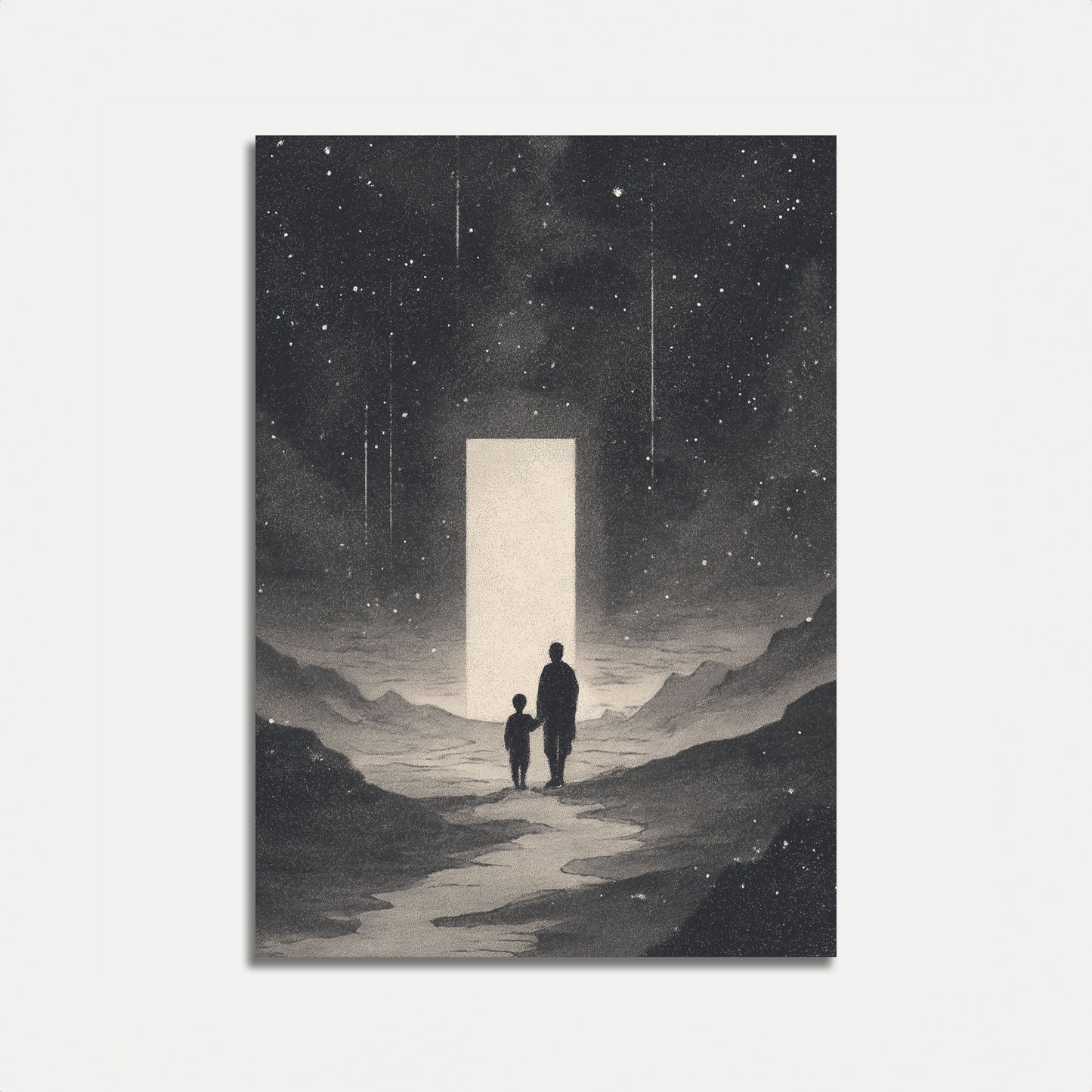 Kosmisk Gateway Portal Plakat