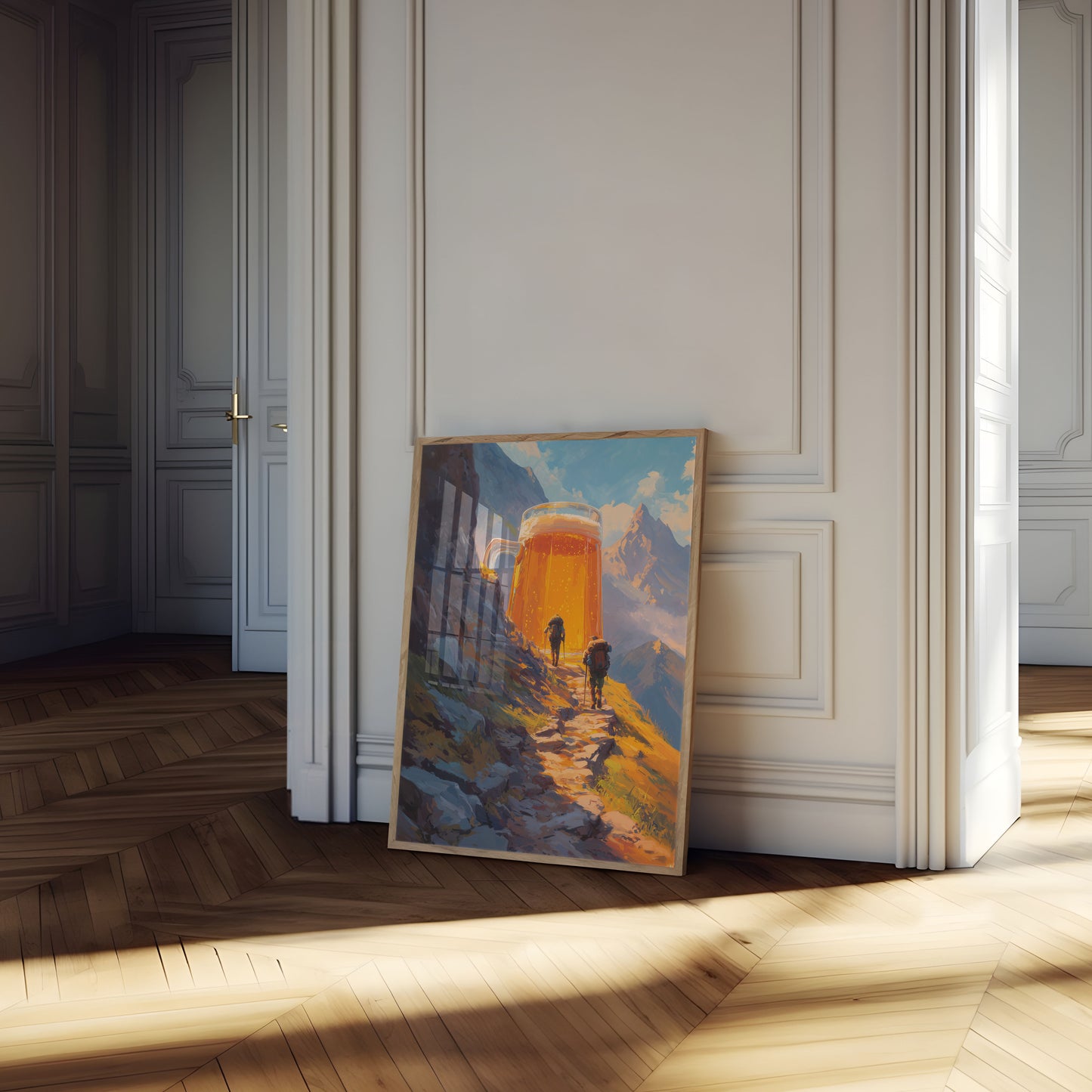 Mountain Beer Adventure Poster