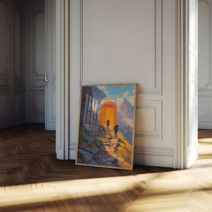 Mountain Beer Adventure Poster