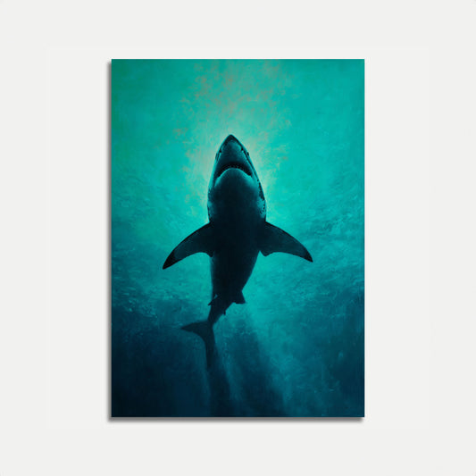 Plakát Rising Bílého Žraloka