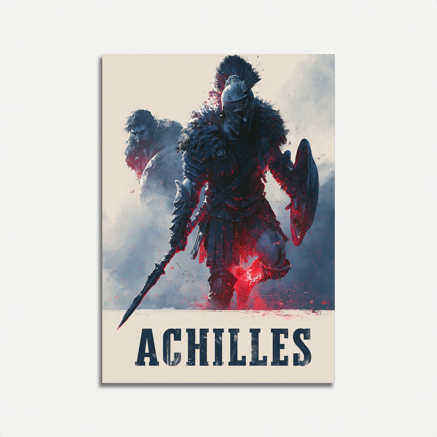 Achilles Warrior Legend Poster