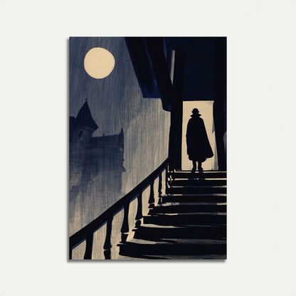 Nosferatu Ascending the Stairs Poster