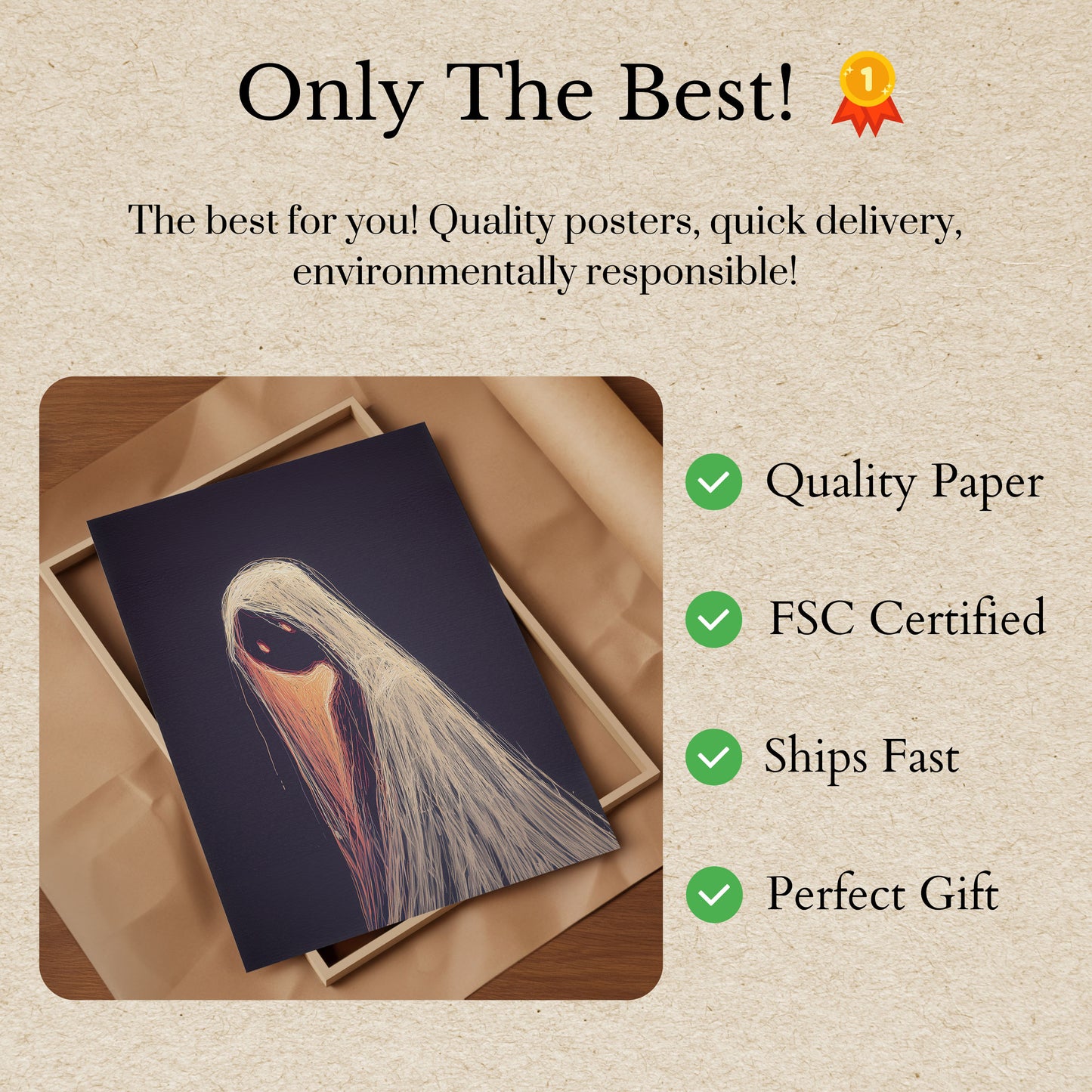 Ethereal Ghost Whisper Poster