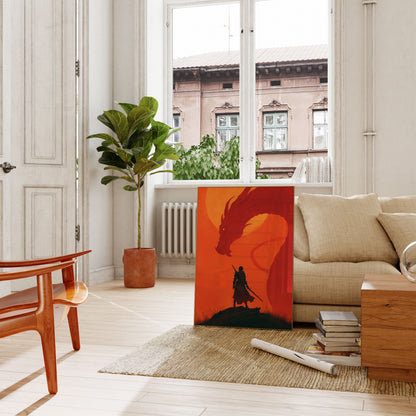 Dragon Knight Confrontation Poster